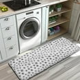 thumbnail image 3 of Black and White Christmas Snowflake Pattern Kitchen Rug Mat,Kitchen Runner Rugs Non Skid Washable,Decorative Kitchen Floor Mats for Kitchen,Sink,Laundry,17"x47.2", 3 of 7
