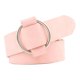 thumbnail image 4 of Cinturones de cuer mujer cinturones sintética suave con Rosa Redondo 105cm Hugo Cinturón de cintura para mujer, 4 of 7