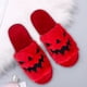 thumbnail image 4 of Zapatillas borrosas de Halloween, zapatillas acogedoras de felpa, diapositivas de piel con suela EVA para el hogar interior, 4 of 6