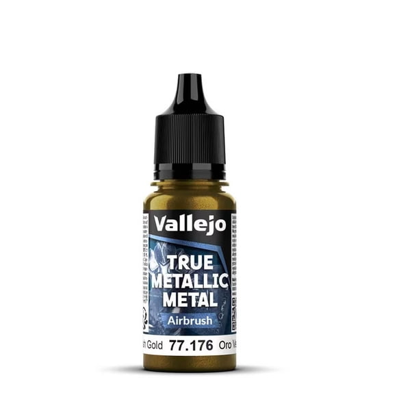Vallejo True Metallic Greenish Gold Airbrush