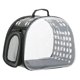 thumbnail image 2 of Bolsa de Transporte para Mascotas jinwen Plegable para Conejos Perros Pequeños Senderismo Color Negro Tamaño 42 x 28 x 32 cm, 2 of 8