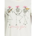 thumbnail image 4 of Women's Howdy Bones Short Sleeve T-Shirt, Sizes XS-XXXL, 4 of 5