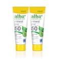 thumbnail image 1 of Loción de protección solar Alba Botanica Mineral SPF 50 120 ml (paquete de 2), 1 of 3