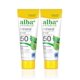 thumbnail image 1 of Loción de protección solar Alba Botanica Mineral SPF 50 120 ml (paquete de 2), 1 of 3