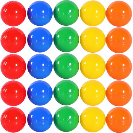 

100pcs Lottery Balls Ornaments Raffle Drawing Balls Party Activity Plastic Ball Props
