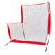 thumbnail image 3 of Red de rebote de béisbol para niños, de poliéster, de 2,1 x 2,1 m, para bloquear objetivos de lanzamiento. Rojo, 3 of 8