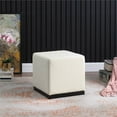 thumbnail image 3 of HomePop Cube Ottoman, Cream Boucle, 3 of 9