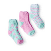 Fuzzy Crew Socks, 3 Pairs (Little Girls & Big Girls)