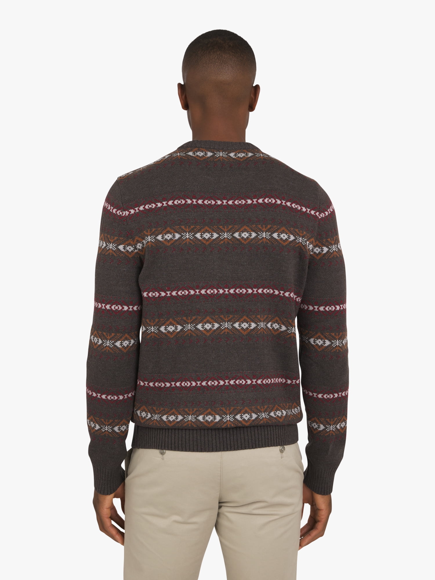 Chaps Men's & Big Men's Long Sleeve Crewneck Sweater, Sizes S-3XL