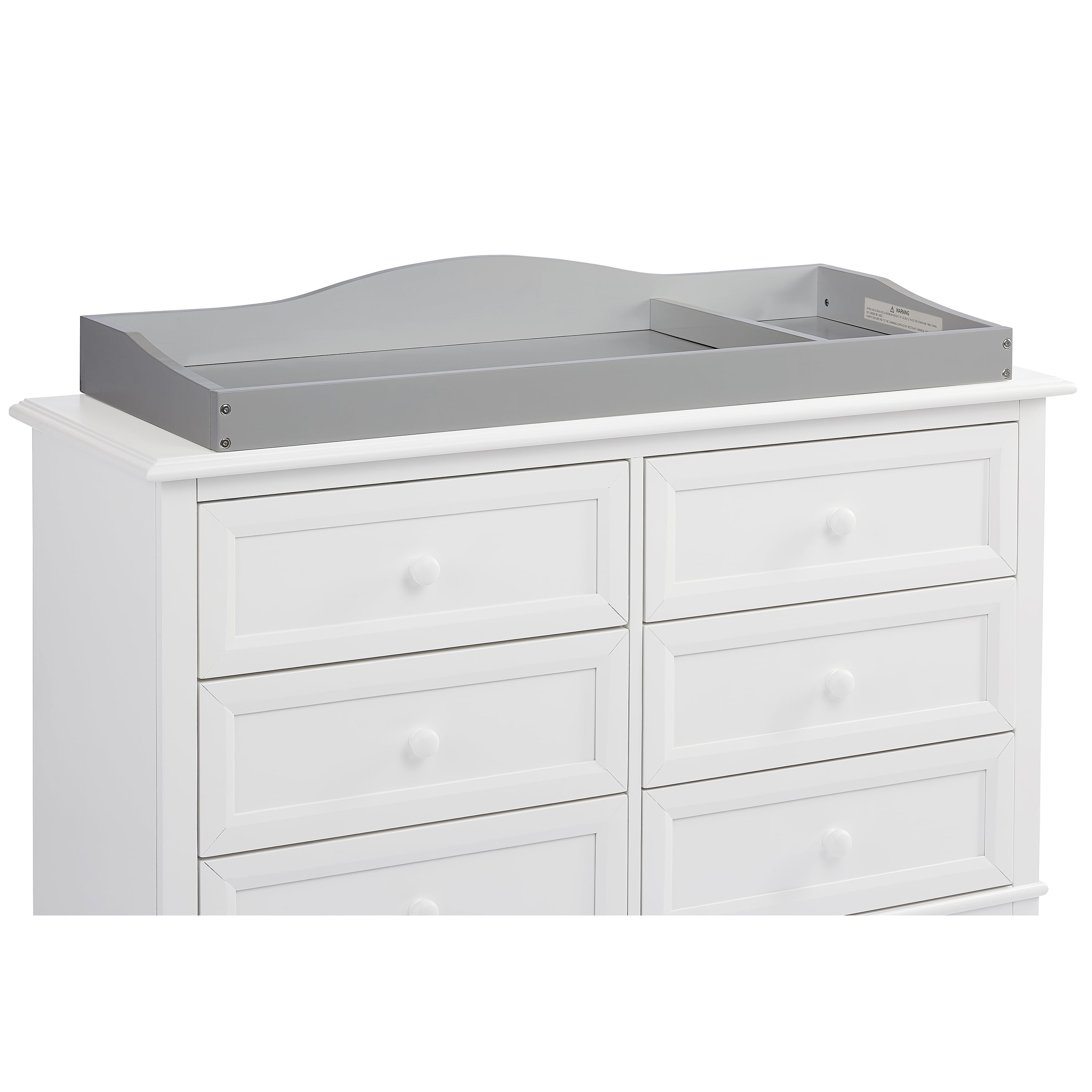 pebble grey changing table