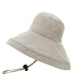 thumbnail image 3 of MesaSe Japanese Foldable Solid Color Leides Fisherman Hat Elegant Beach Hat, 3 of 4
