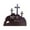 Khaki, variant on Easter Resurrection Scene Set He Is Risen Wooden Tabletop Centerpieces The Tomb Was Empty Scene Decorations Crosses On Top Of Rock Signs Easter Decor For