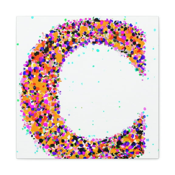 Crowns of Pointillism - Canvas