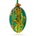 thumbnail image 2 of 1902 Rocaille Kelch Glass Egg Ornament 4 Inches, 2 of 5