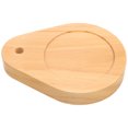 thumbnail image 1 of LOLIPPYY 1Set Aromatherapy Lamp Base Wooden Drop Shaped Stand For Living Room Homeowners, 1 of 6