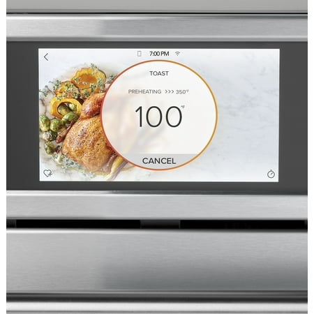 Café - 30" Built-In Single Electric Convection Wall Oven with 240V Advantium Technology - Matte white