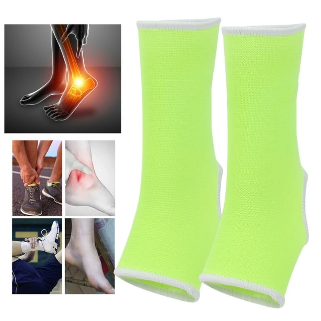 Ankle Brace, Nylon Fabric Breathable Comfortable Ankle Support Protective Sleeve Guard Wrap for Running Exercise