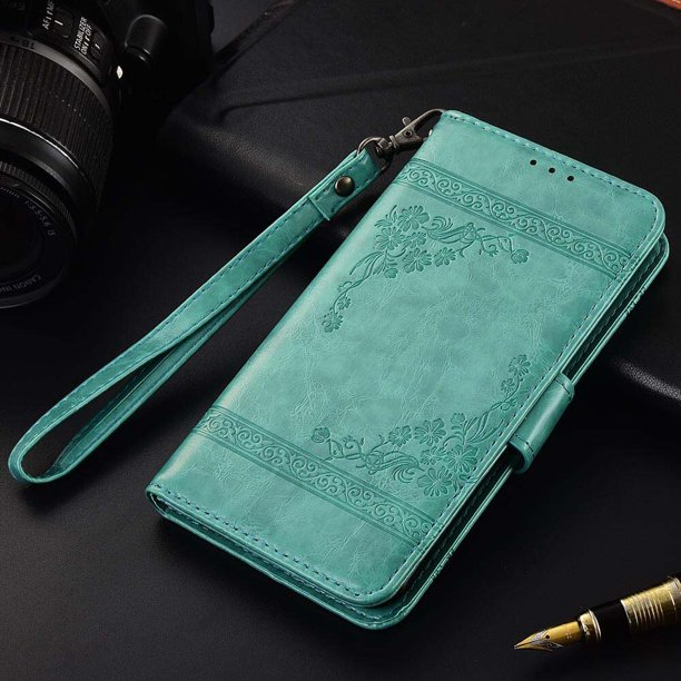 Funda de cuero con tapa de lujo para iphone 13 14 11 12 Pro X XR XS Max 5s SE 6 6s 7 8 plus 12Mini Fundas con tarjetero Tan Jianjun unisex