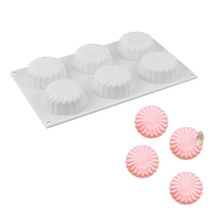 

Silicone Mold For Cake Pastry Baking Round Jelly Pudding Soap Ice Cake Decoration Tool Chocolate Bread Biscuit Mould