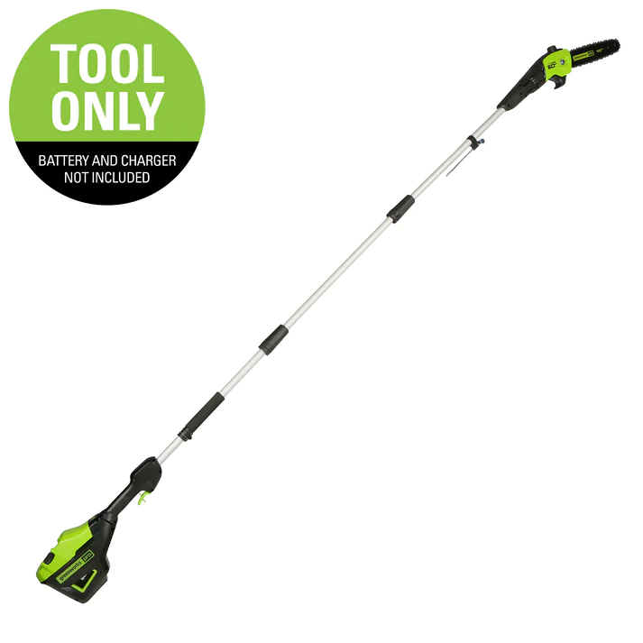 Greenworks 60V 10" Cordless Battery Pole Saw (Tool Only)