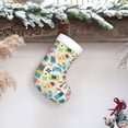thumbnail image 6 of Salouo Playing Video Games Print Christmas Stockings,Large Xmas Stocking Set of 1 Holiday and Farmhouse Stocking for Christmas Holiday Party Decoration(17.7*11 Inch), 6 of 7