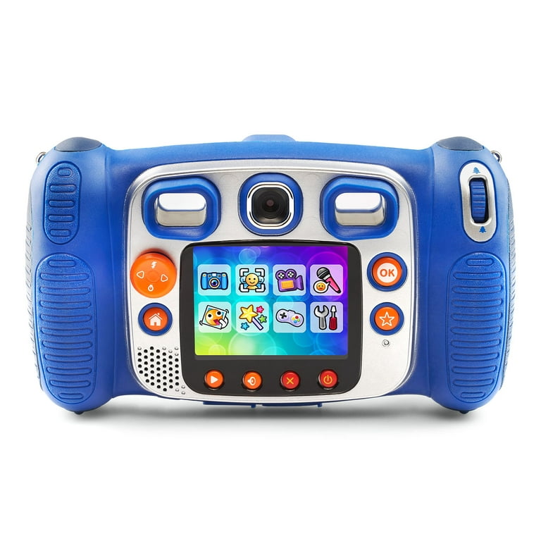 VTech Kidizoom 5.0 Megapixel Duo Children's Camera with 4GB SD Card, Blue