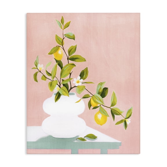 Stupell Industries Cottage Afternoon Limoncello Plant Canvas Art, 16 x 20, by Grace Popp