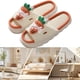 thumbnail image 1 of Lino para Interiores Pantuflas Cálidas Conejo Lindo Antideslizante Las Estaciones, 1 of 9