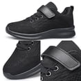 thumbnail image 5 of vibdiv Boys Girls Shoes Running Sneakers Breathable Lightweight Tennis Athletic Walking School Kids Shoes All Black Toddler Size 7, 5 of 5