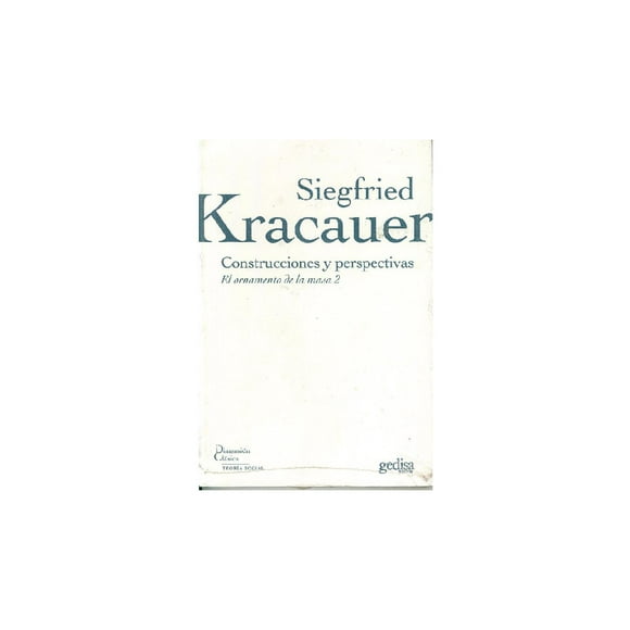 Construcciones y perspectivas Gedisa 9788497841474