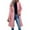 Pink, variant on Women's Double-Breasted Long Coat Stylish Red Overcoat for Winter, Warm and Elegant Outerwear