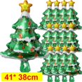 thumbnail image 3 of 50/1 piezas de globos de papel de aluminio para Navidad, globo con forma de hombre de jengibre y Papá Noel para árbol de Navidad, juguetes para niños, regalos para el hogar, decoración para fiestas de, 3 of 5