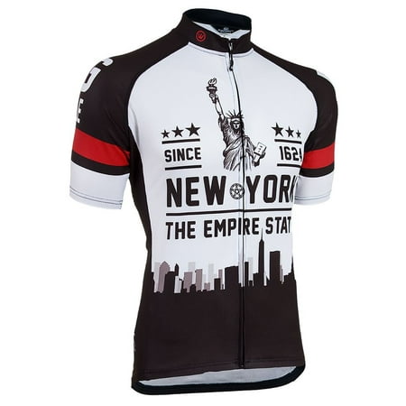 Canari Cyclewear NYC Liberty Bike Jersey - Men's (Best Places To Bike In Nyc)