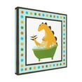 thumbnail image 2 of Trademark Fine Art 'Rub A Dub Dino IV Childrens Art' Canvas Art by June Erica Vess, 2 of 3