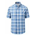 thumbnail image 3 of Shinyii Summer Boys Plaid Short Sleeve Shirt Neck Button Down Shirt Top, Sizes 3-16, 3 of 3