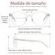 thumbnail image 4 of Cyxus TR90 Gafas redondas de luz azul Gafas de mujer Anti UV Eyestrain w / case Cyxus Style, 4 of 8