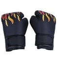 thumbnail image 1 of Guantes de kickboxing, Guantes de atrenamiento de Boxeo ergonómico Guantes de Bolsa de Boxeo Agujeros de Aire para Boxeo Kickboxing Muay Thai, MMA, 1 of 8