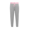 thumbnail image 6 of Hxshgdsn Womens Trendy Leggings Slim Fit Color Block Trousers With Side Stripped High Waist Workout Yoga Pants Pink L, 6 of 7