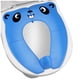 thumbnail image 1 of Orinal portátil mejorado con protector contra salpicaduras para niños pequeños, asiento de viaje plegable con bolsa de transporte, almohadillas antideslizantes, fundas de asiento de entrenamiento para bebés, niños pequeños y niños (azul) ER, 1 of 5