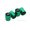 Green, variant on Hex Black Ford Logo Emblem Car Wheels Tire Air Valve Caps Stem Dust Cover Sport