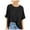 Black, variant on RYRJJ Women Oversized T Shirt Crewneck Short Sleeve Loose Casual Basic Tunic Shirts Casual Summer Tee Tops Plus Size Gray XXL