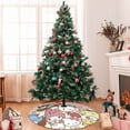 thumbnail image 7 of Saiise Christmas Tree Skirt 30" ,Xmas Tree Skirts with Sanrio W Pattern,Tree Mat for Indoor Outdoor Christmas Winter Holiday Party Indoor Decorations, 7 of 7