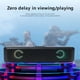 thumbnail image 4 of Altavoz portátil PAVEOS con Bluetooth 5.0 de colores, ideal como regalo navideño o como tarjeta para TV, apto para adultos, color negro., 4 of 5