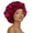 Burgundy, variant on Silk Sleep Bonnet for Women – Lightweight Single Layer Hair Bonnet with Adjustable Tie Band for Curly & Natural Hair by ROHAJSHOP