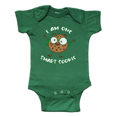 

Inktastic I Am One Smart Cookie Gift Baby Boy or Baby Girl Bodysuit