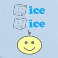 thumbnail image 2 of CafePress - Ice Ice Baby Infant Bodysuit - Baby Light Bodysuit, Size Newborn - 24 Months, 2 of 4
