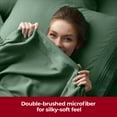 Mellanni Iconic Collection Queen Flat Sheet Only, Hotel Luxury Soft Top