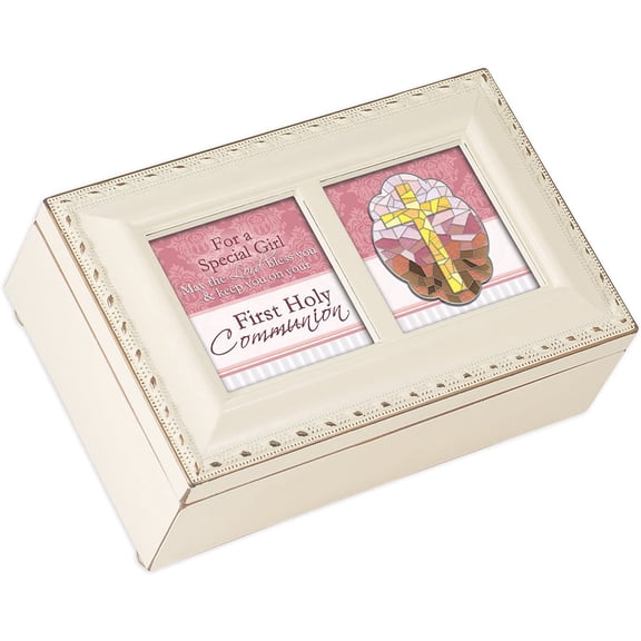 First Communion Music Box for Girls
