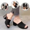 thumbnail image 1 of PFDDRW Sandals Women Ladies Fashion Summer Color Mesh Breathable High Heels, 1 of 8