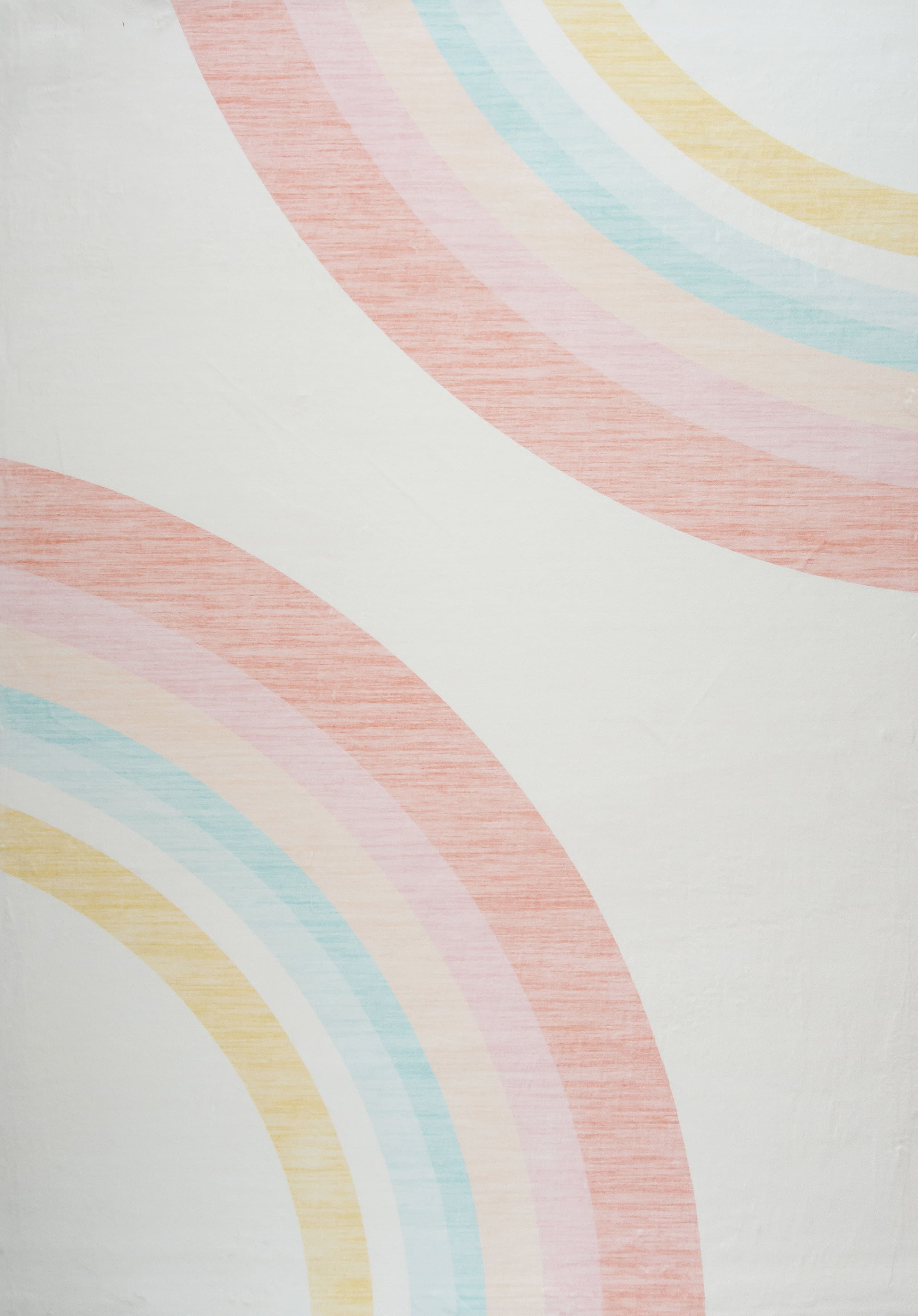 Rug Branch Kids Rainbow Soft Playmat Indoor Area Rug